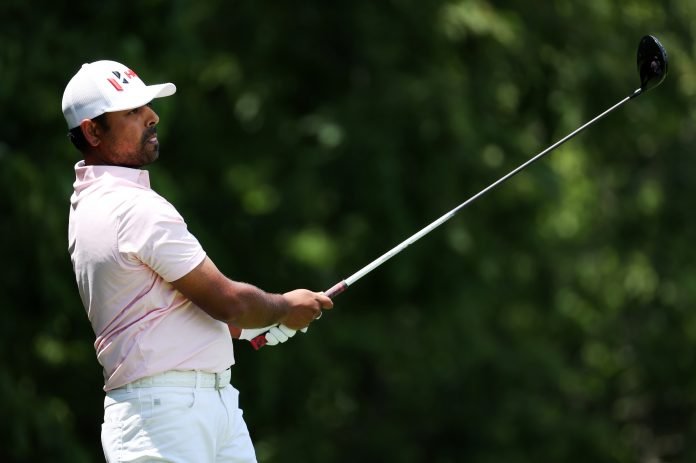 Anirban Lahiri's third career top-three finish on the PGA Tour moved him up from 129th to 108th on the FedExCup standings. Lahiri finished T3 at the Barbasol Championship on Sunday. (Photo by Andy Lyons/Getty Images)