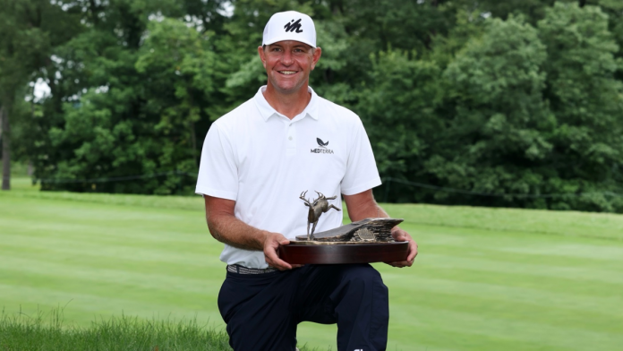 Lucas Glover earned his fourth PGA Tour title at the John Deere Classic and first in more than 10 years. Photo: Wrapspots.com