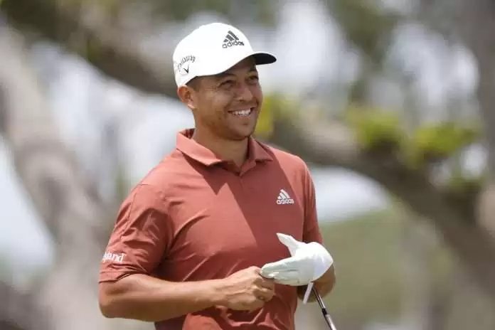 Xander Schauffele dedicated his Olympic gold in men's golf to mental resilience he said came by way of his upbringing, fostered by a father of German-French descent and Chinese Taipei mother who was raised in Japan. Photo: ProGolf.com