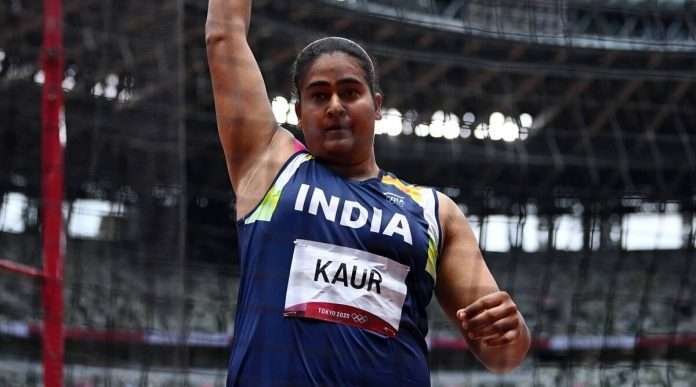 After the women's hockey team, discus thrower Kaur too did the nation proud. Photo: Indian Express