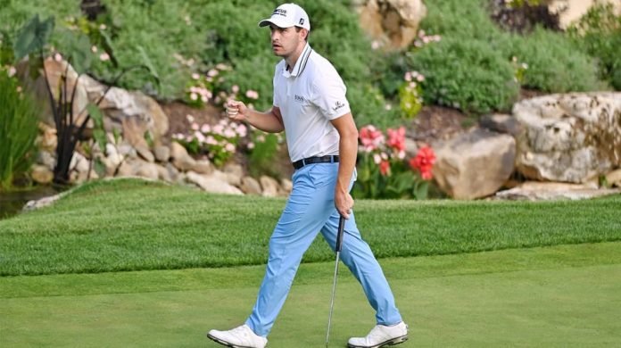 Before Thursday’s 67 at the Tour Championship, Patrick Cantlay was 9-over in his previous three rounds at East Lake. Photo: FR24.com