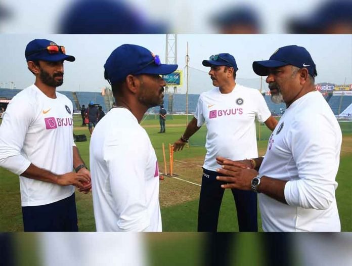 Shastri, B Arun and R Sridhar have cast a doubt over the fifth India-England Test, scheduled to start in Manchester on Friday.