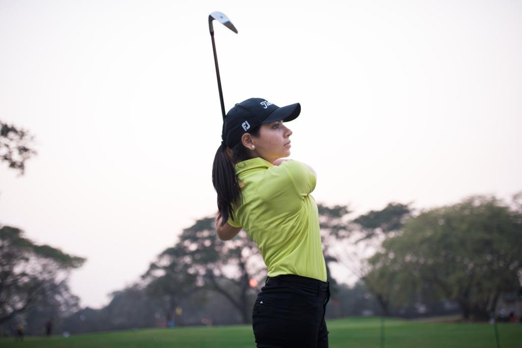 To broaden her learning, Siddhi Kapoor is pursuing a PGA certification course, and will leave for Cape Town, South Africa, next week.