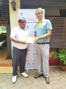Abhishek won IGU's Amateur Feeder Tour in the mid-amateur category at Tollygunge Club last week.