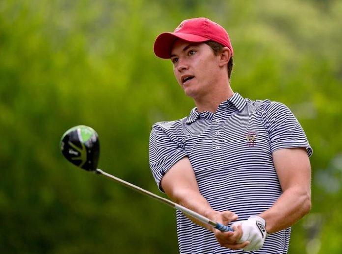 Fortinet Championship leader Maverick McNealy recorded nine birdies for the third time, his most in a round on the PGA Tour. Photo: Forbes.com