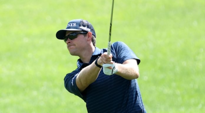 Leader Adam Schenk will be hoping Sunday of the Shriners Children's Open will pan out differently than the 2021 Barracuda Championship. Photo: PGA Tour
