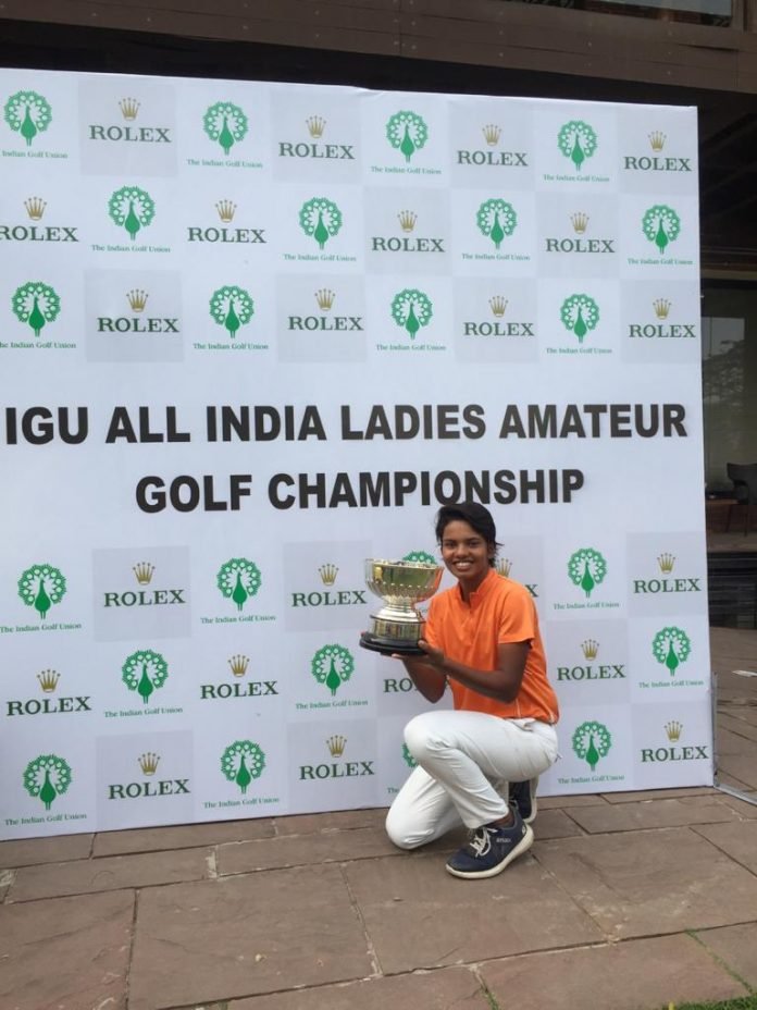 Representing the country at the Women's Amateur Asia Pacific at the Abu Dhabi Golf Club, scheduled from November 10-13, is Sneha Singh's first international outing and an occasion to rejoice.