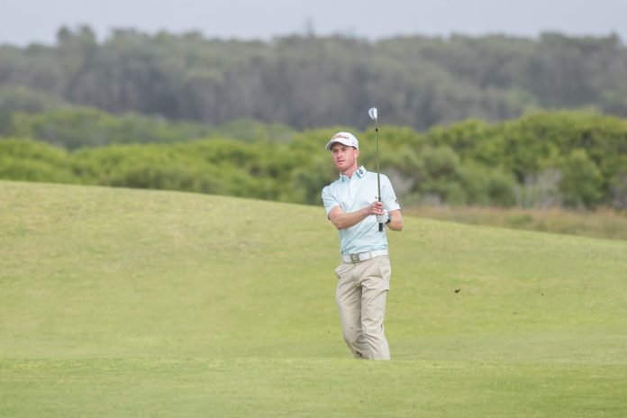 Being focused on the present and having fun is exactly what Malcolm Mitchell will be doing in the final round of the Vodacom Origins of Golf Series. Photo: Tyrone Winfield/Sunshine Tour/Gallo Images.