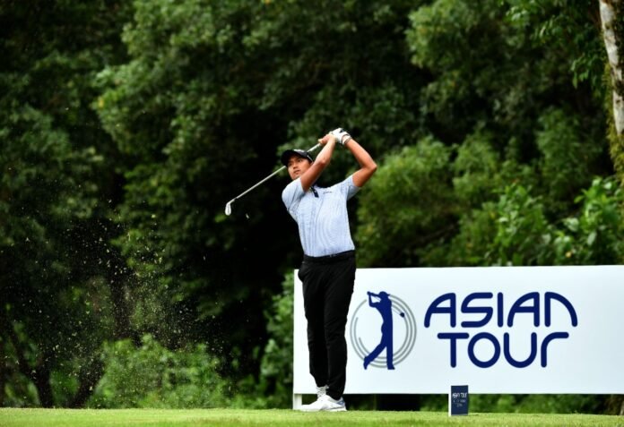 With four titles on the All Thailand Golf Tour in the past two months, Sadom Kaewkanjanalooks is the man to beat this week on the Asian Tour. Photo: Paul Lakatos/Asian Tour