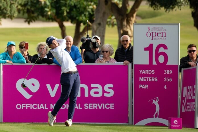 Round 2 leader Carlota Ciganda has an excellent record in her national Open, recording seven top ten finishes in the seven she has played. Photo: Tristan Jones/LET