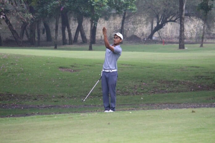 Kartik Sharma (66-60), lying tied second and three shots off the lead after Round One, moved his total to 13-under 126 on Thursday after making 10 birdies and a bogey during his second round.