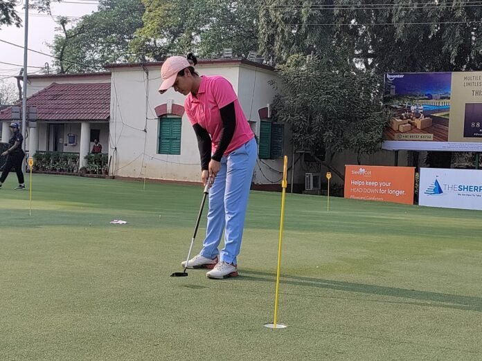 Agrima Manral commenced a new chapter on Wednesday as she teed off in her first event on the WGAI as an amateur.