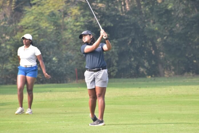 Two shots off the lead going into the final day of Leg 15, Shweta Mansingh has a chance to break through in her rookie season on WGAI.
