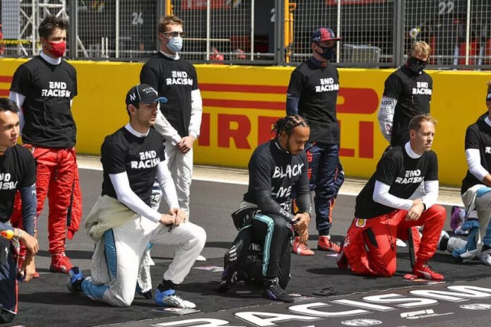 F1 is stopping the practice of taking a knee before races.