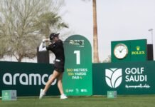 Mimi Rhodes holds on to lead in Saudi Ladies International Mimi Rhodes - TheGolfingHub