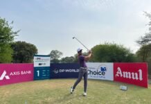 Aryav Shah leads DP World PGTI NexGen at Golden Greens Aryav Shah - TheGolfingHub