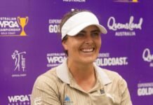 Kelsey Macdonald breaks course record to lead in Australia Kelsey Macdonald - TheGolfingHub