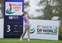 Shaurya Bhattacharya extends his sway over Kolar Open Shaurya Bhattacharya - TheGolfingHub