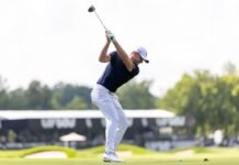Laurie Canter leads Majesticks to early lead in LIV Golf Indianapolis Laurie Canter - TheGolfingHub