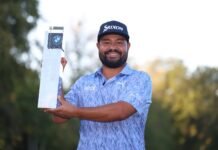 Spaun wins BMW PGA Championship title for first Rolex Series win JJ Spaun - TheGolfingHub