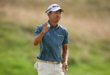 Michael Kim makes dream start to title defence in France Michael Kim - TheGolfingHub
